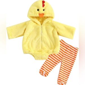 Baby Chick Costume Size 3-6 Months